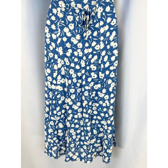 Reformation Beechwood Floral Midi Dress in Blue Tulip $248 - Picture 9 of 15
